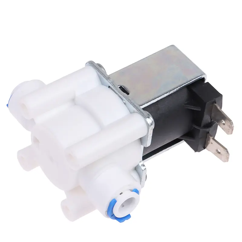 1PC Inlet solenoid valve 12V/24V pure water machine, purifier, reverse osmosis 2-point quick connect switch