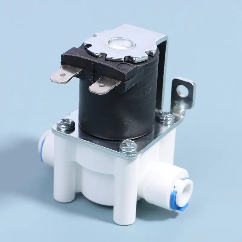 1PC Inlet solenoid valve 12V/24V pure water machine, purifier, reverse osmosis 2-point quick connect switch