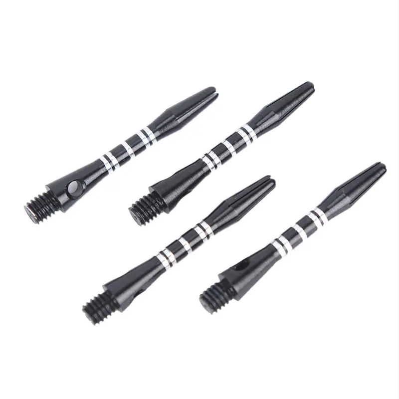 12Pcs/lot Aluminum Alloy Darts Shafts 35mm Stem 3 Colors Black+Blue+Red 2BA Thread Dart Replacement