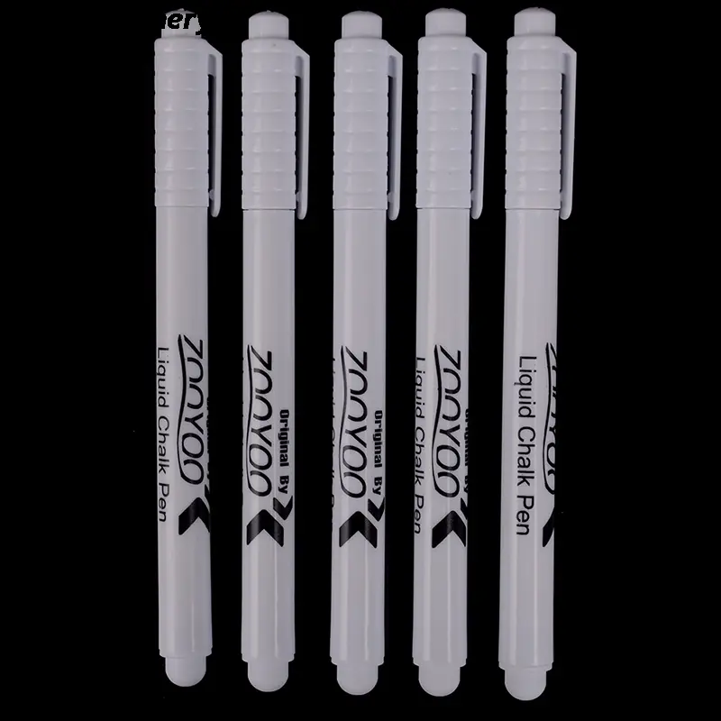3Pcs White Liquid Chalk Pen Marker Chalkboard Blackboard Ink Used On Window Erasable 13.5cm