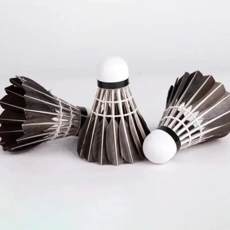 3pcs/set Durable Badmintons Competition Training Badminton Goose Feather Ball
