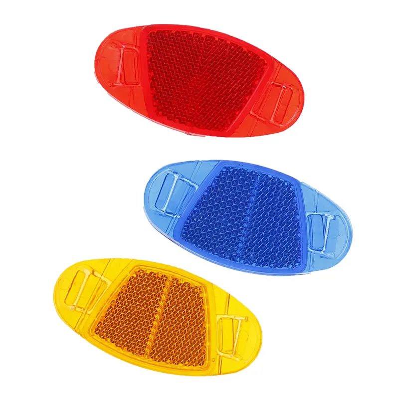 4Pcs/set Bicycle Mountain Bike Spoke Reflector Safety Warning Light Wheel Rim Reflective Mount