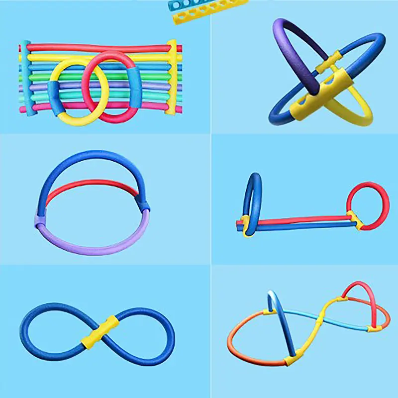 Solid Buoyancy Foam Rod Sponge Floating Bar Children's Water Play Toys 150CM Swimming Pool Float Aid Swim Noodles