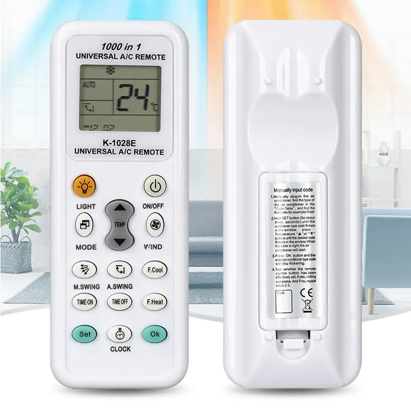 Universal Air Conditioner Remote Control K-1028E 1000-in-1 Controller