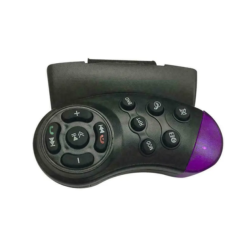 1pc Universal Car Steering Wheel Wireless Remote Control Switch Vehicle Bluetooth MP3 DVD Stereo 11 Buttons for Player
