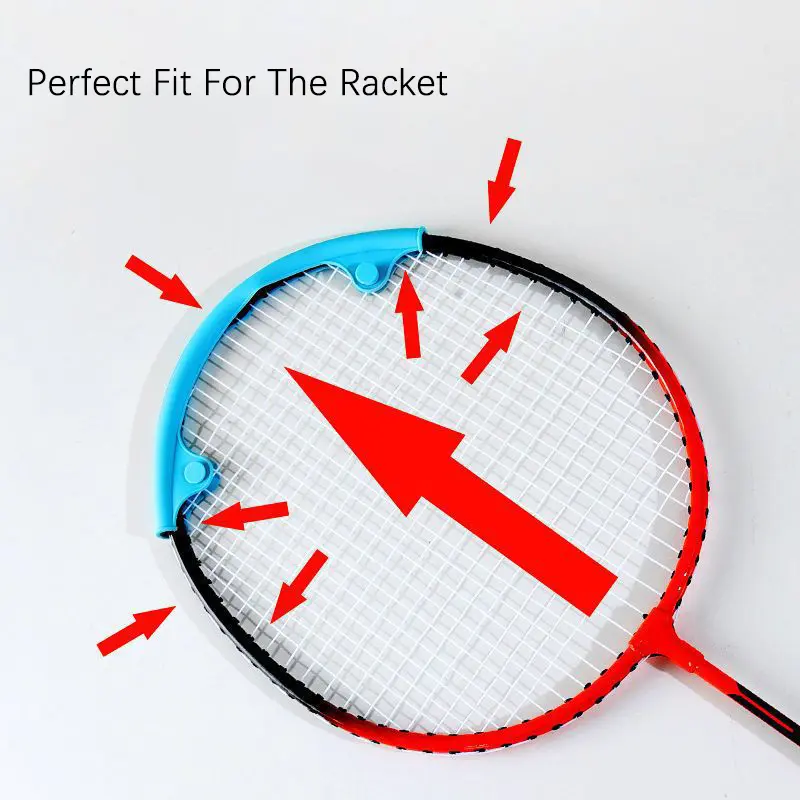 Racket Head Protector Badminton Racquet Wire Frame Protective Sleeve User-Friendly Design Tool For Lovers