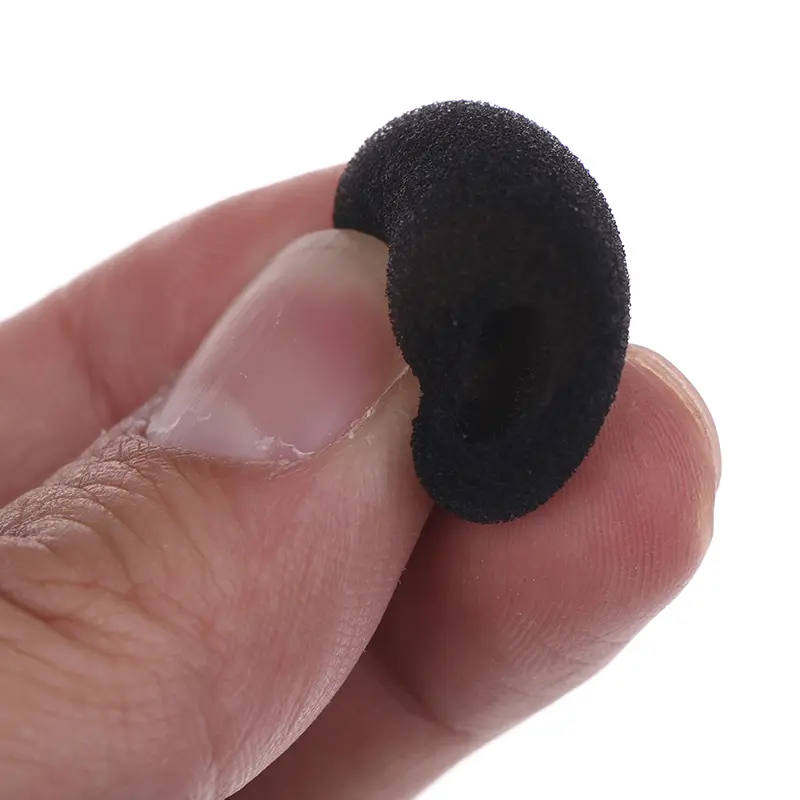 10pcs/set Headset Replacement Foam Microphone Cover Telephone Mic Case Windscreen Windshied Sponge