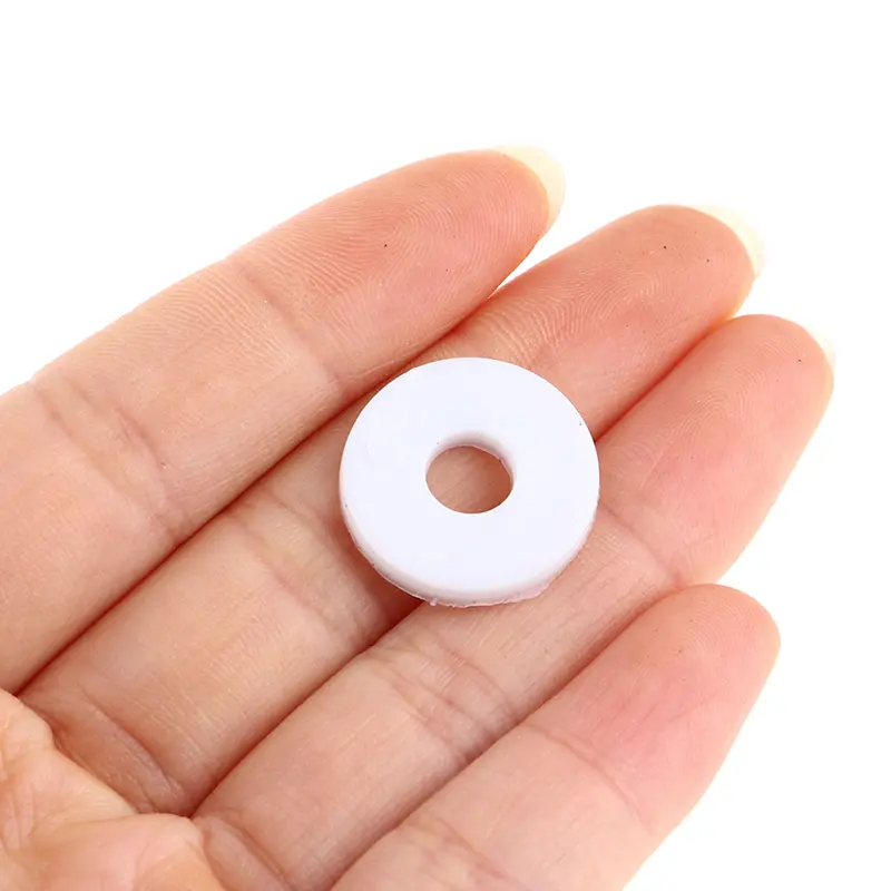 20Pcs/Set White Plastic Nylon Flat Washer Plane Spacer Airless Spraying Machine Extension Rods Gaskets Nylon Spacers