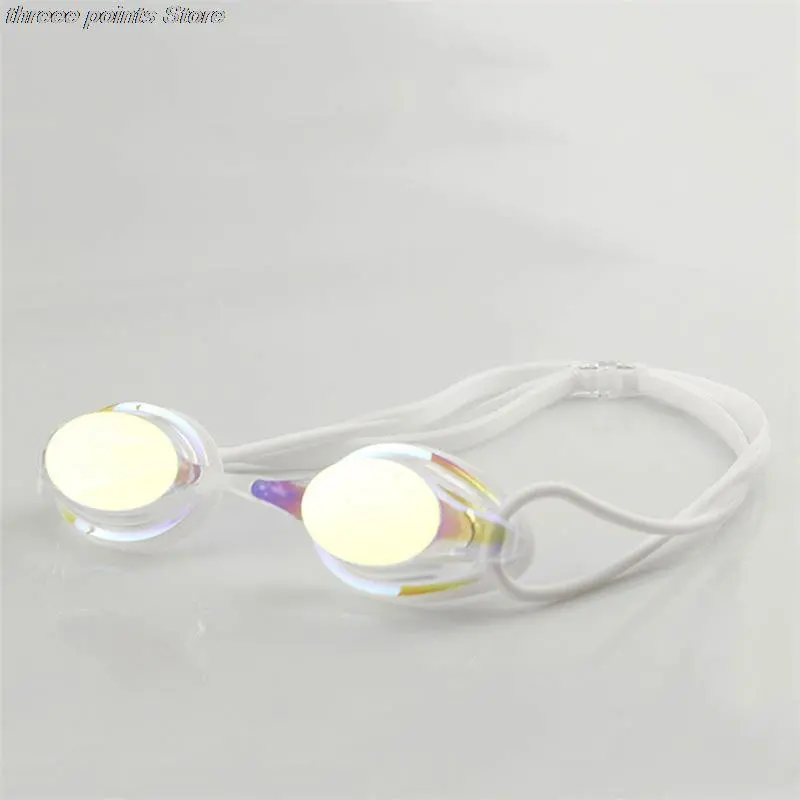 Electro-coated Swimming Goggles Professional Competition Training Adult Anti-fog Waterproof Racing