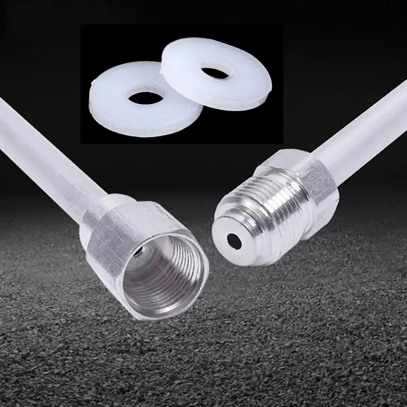 20Pcs/Set White Plastic Nylon Flat Washer Plane Spacer Airless Spraying Machine Extension Rods Gaskets Nylon Spacers