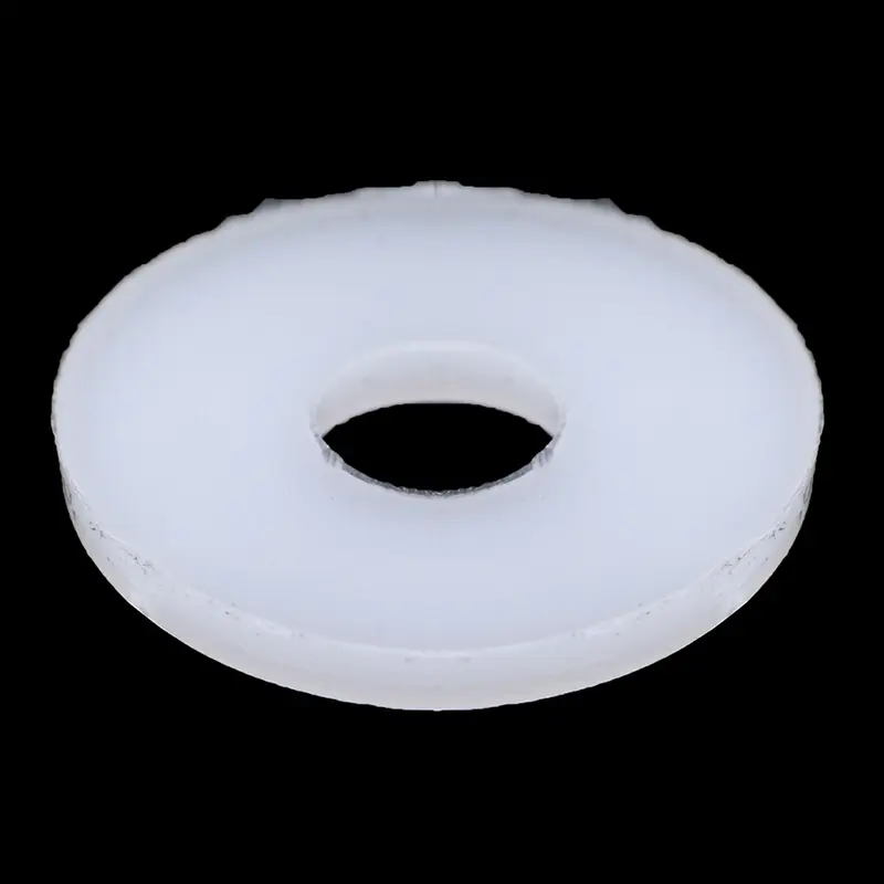 20Pcs/Set White Plastic Nylon Flat Washer Plane Spacer Airless Spraying Machine Extension Rods Gaskets Nylon Spacers