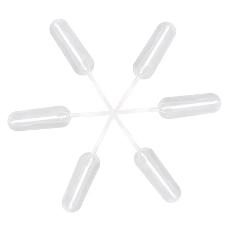 50pcs 4ml Plastic Squeeze Transfer Pipettes Dropper Disposable For Strawberry Cupcake Ice Cream Chocolate