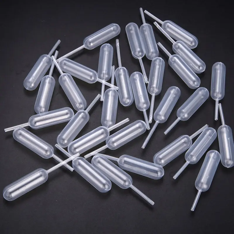 50pcs 4ml Plastic Squeeze Transfer Pipettes Dropper Disposable For Strawberry Cupcake Ice Cream Chocolate
