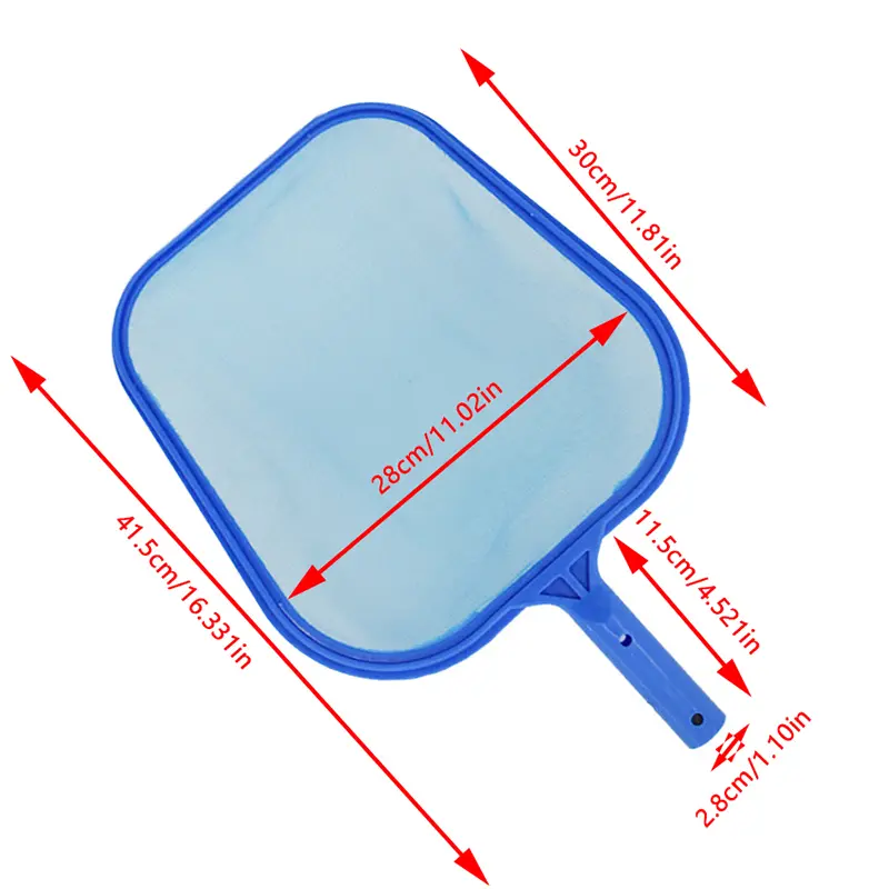 1PC Swimming Pool Rubbish Cleaning Tool Rake Mesh Leaf Net Skimmer Fish Ordinary Shallow Fishing Nets