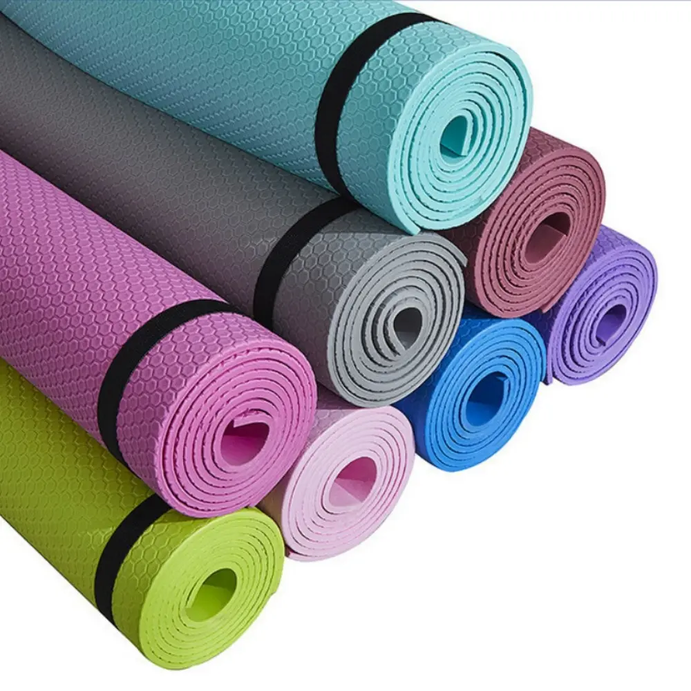 Yoga Mat Anti-skid Sports Fitness 3MM-6MM Thick EVA Comfort Foam Matt For Exercise And Pilates Gymnastics