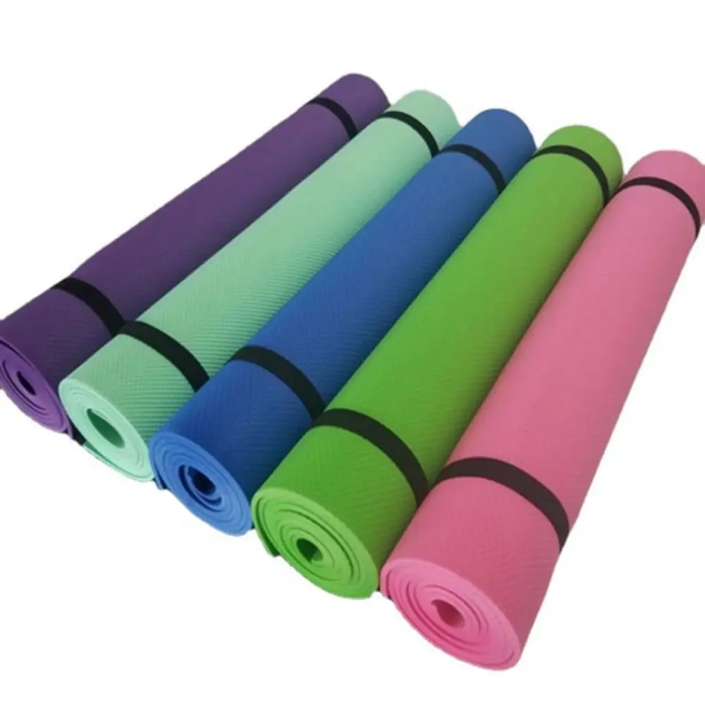 Yoga Mat Anti-skid Sports Fitness 3MM-6MM Thick EVA Comfort Foam Matt For Exercise And Pilates Gymnastics