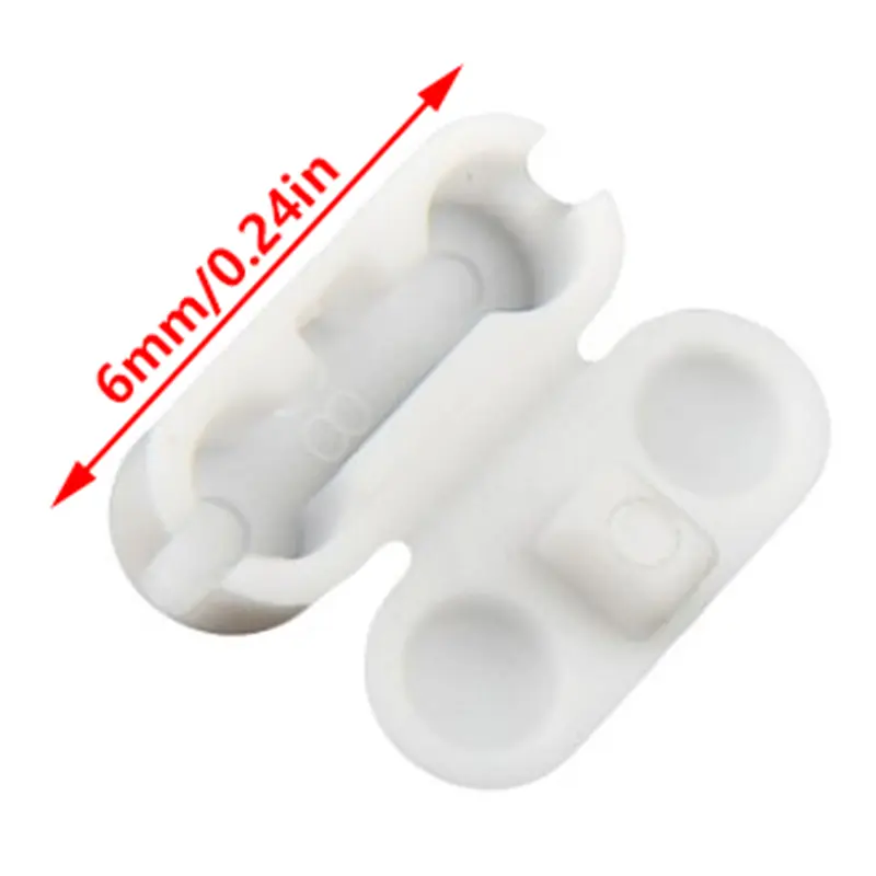 10pcs/lot White Roller Blinds Pull Cord Connector Curtain Chain For Vertical Joiners Spare Tool Replacement