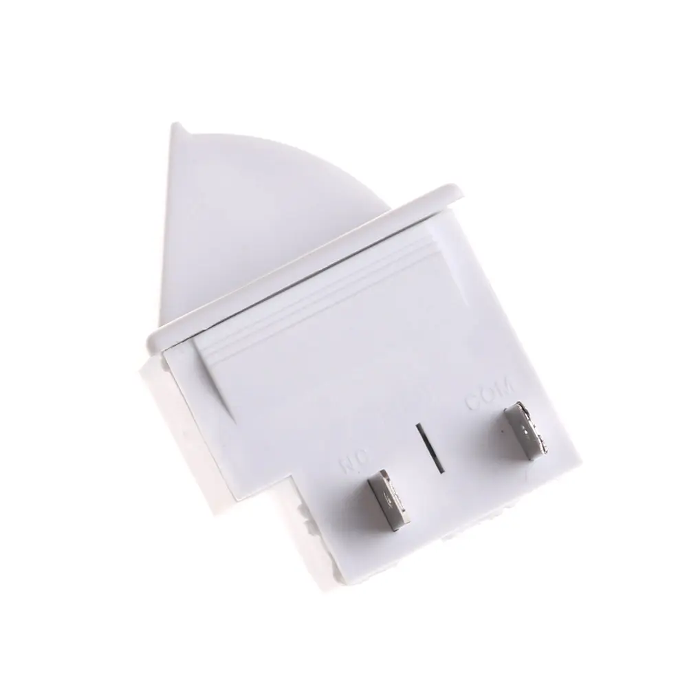 1pc Refrigerator Door Light Switch White Replacement Part Kitchen AC 5A 250V Lamp