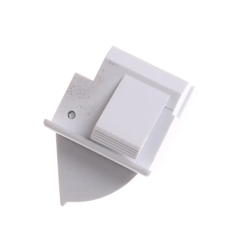 1pc Refrigerator Door Light Switch White Replacement Part Kitchen AC 5A 250V Lamp