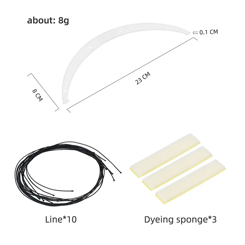 Ruler Positioning Bow Eyebrow Mapping Make Up Measuring Tool Thread Dyeing Liner