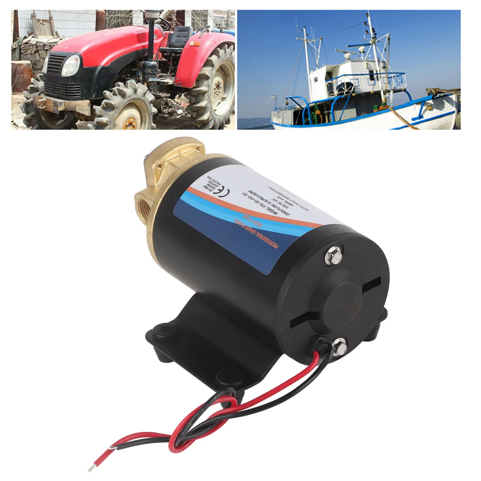 Electric Oil Pump Electric Oil Pump Gear Mini SelfPriming Oil Change Extractor Accessories 12.0L/min 3meter  Oil Change Pump