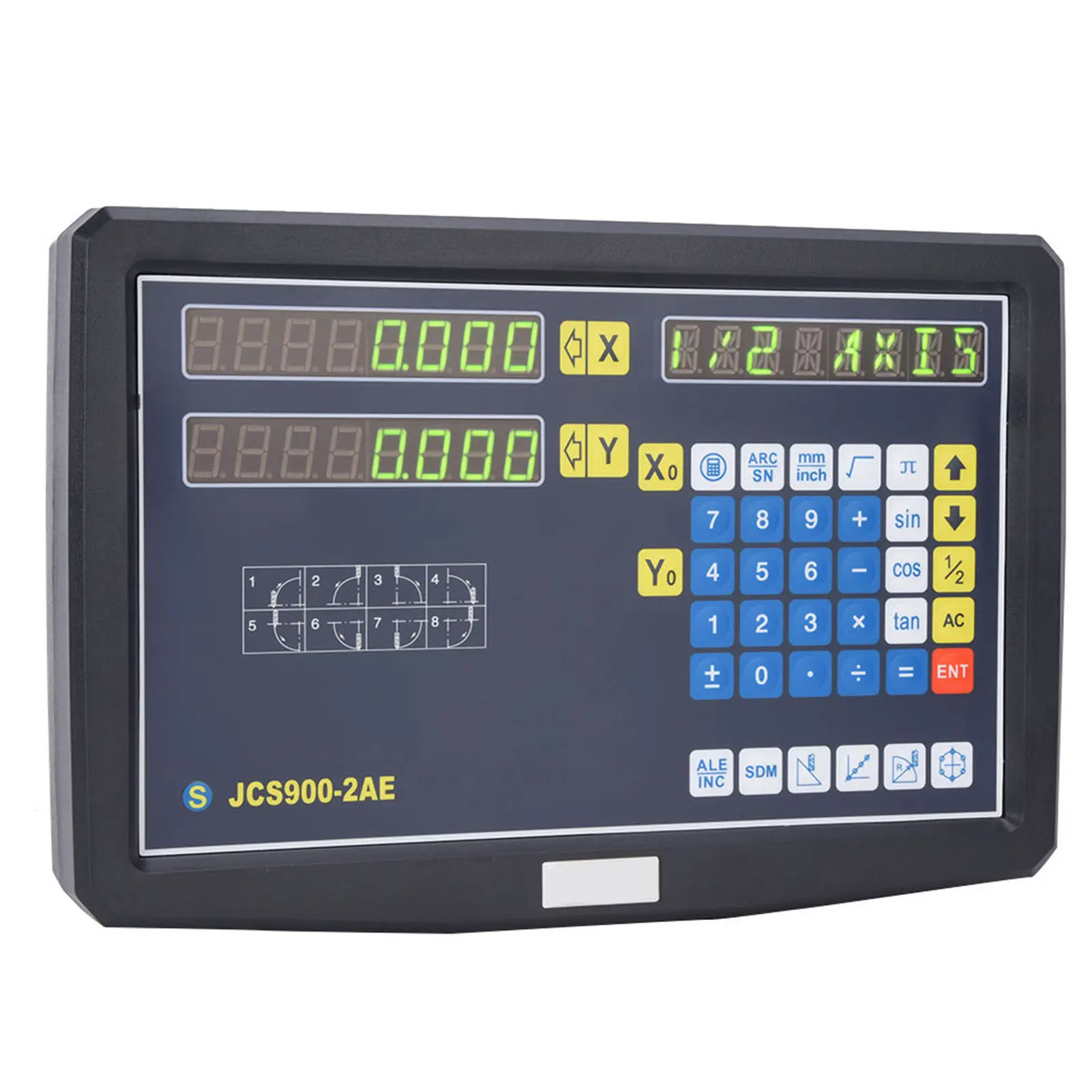 Milling Machine Scale Display JCS900-2AE Readout Scale Display 0~3020mm DC5V 1m/s TTL Industrial Grade Milling Machine Encoder