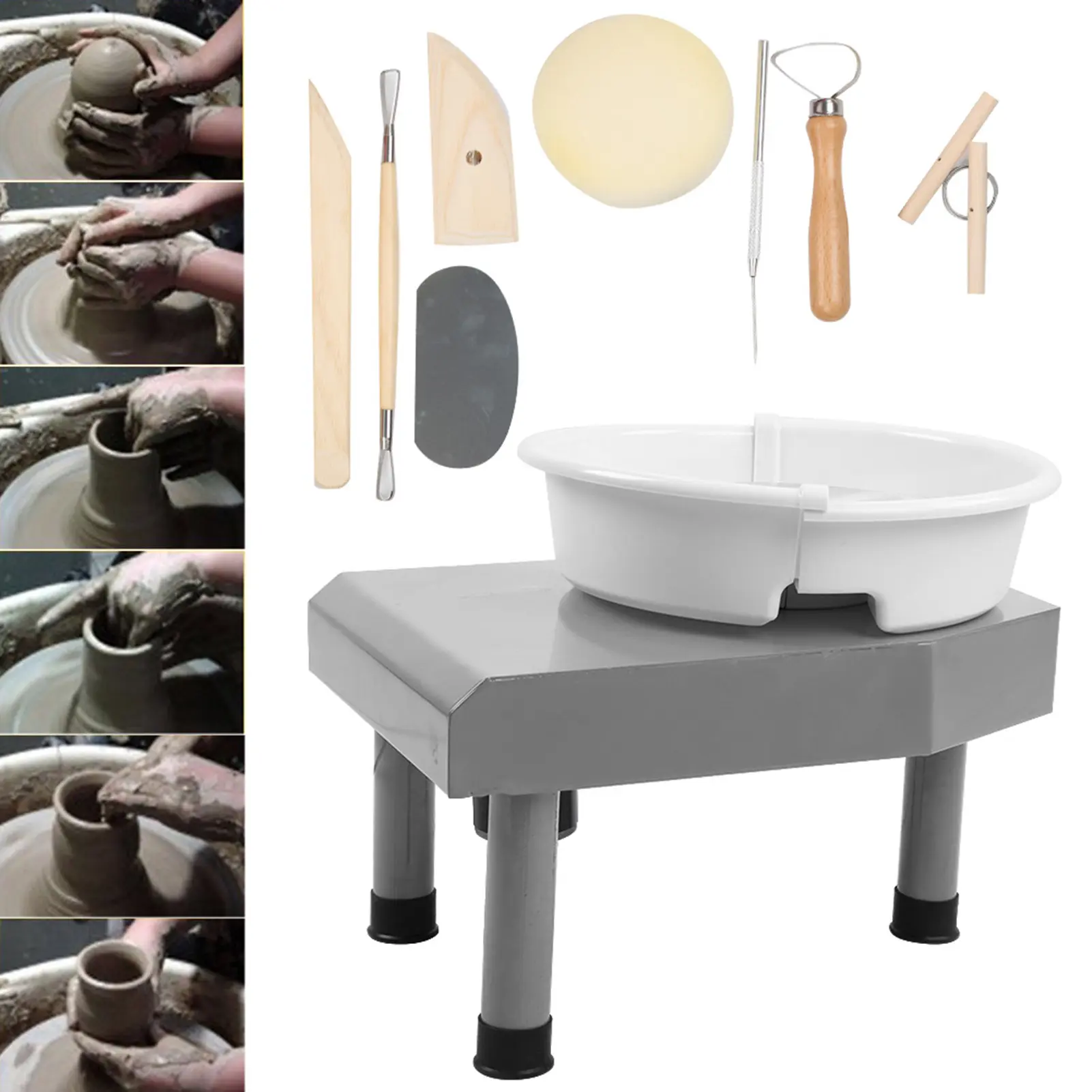 Ceramic Machine Ceramic Machine LCD Display Pottery Wheel Children Kids DIY Pottery Tools DIY Pottery Tool Pottery Wheel Machine