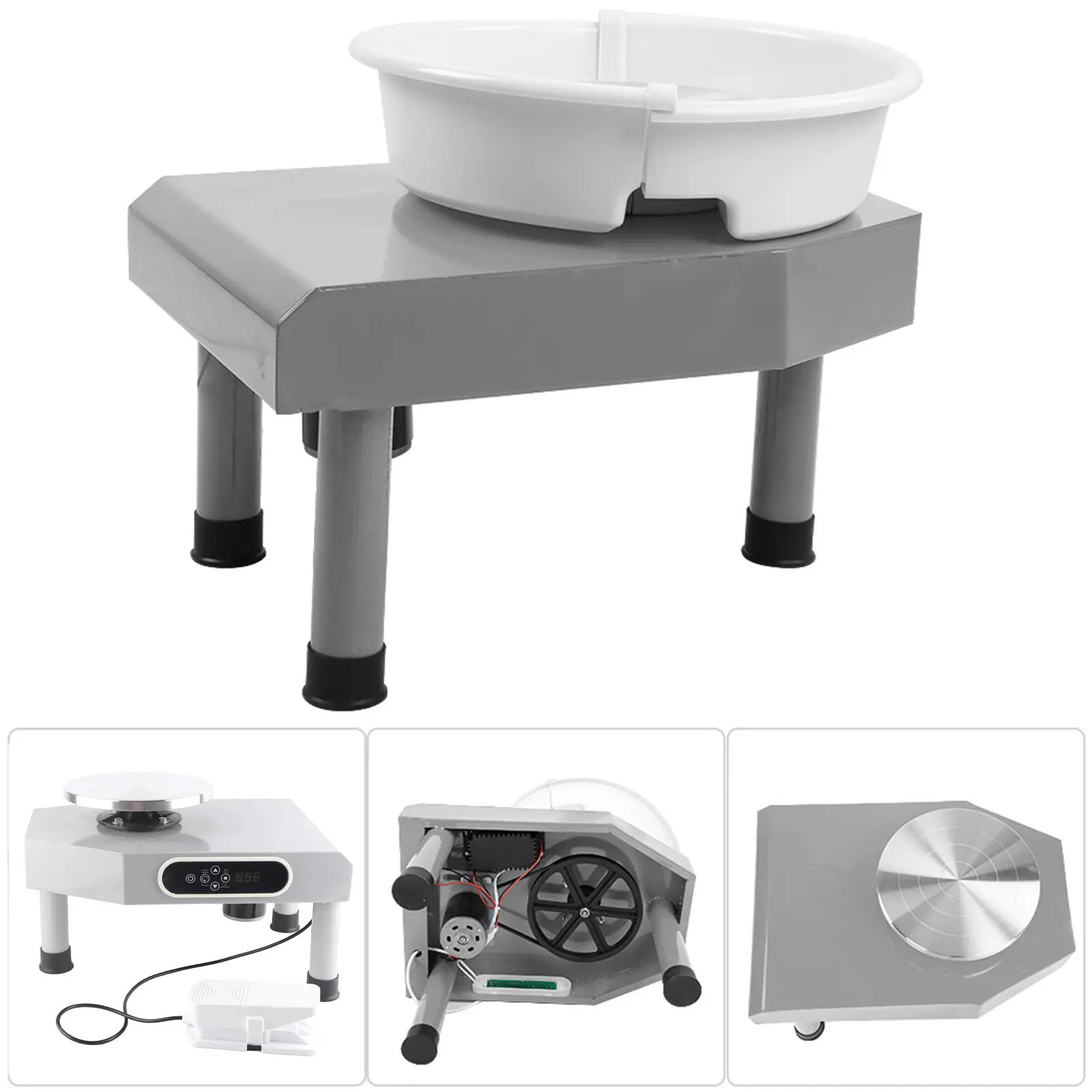 Ceramic Machine Ceramic Machine LCD Display Pottery Wheel Children Kids DIY Pottery Tools DIY Pottery Tool Pottery Wheel Machine