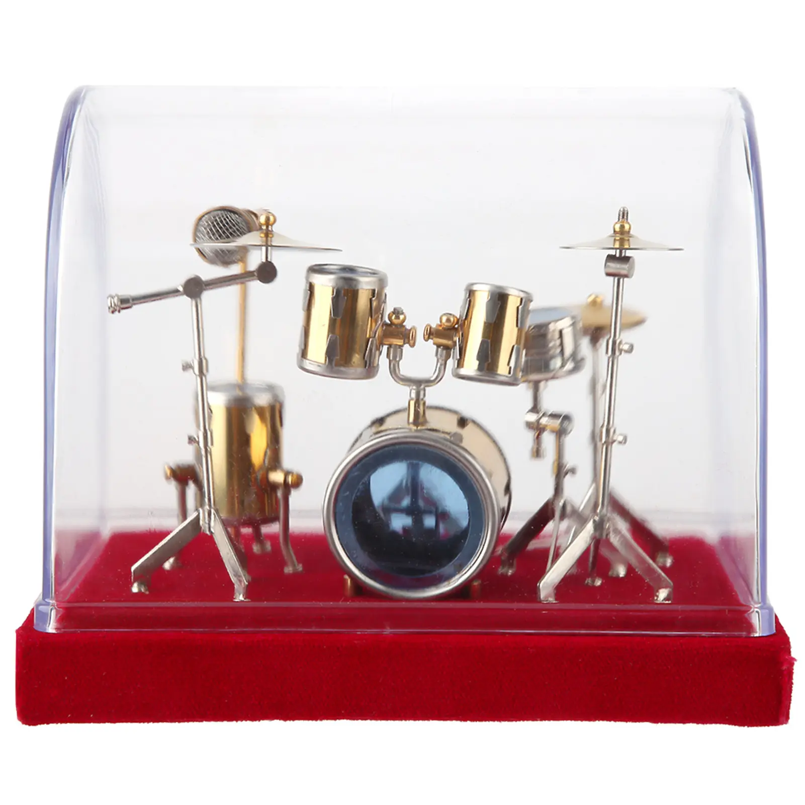 Drum Set Model  Musical Instrument Model Miniature Musical Instrument Drum Set Model Display  Ornaments Craft Home Decor