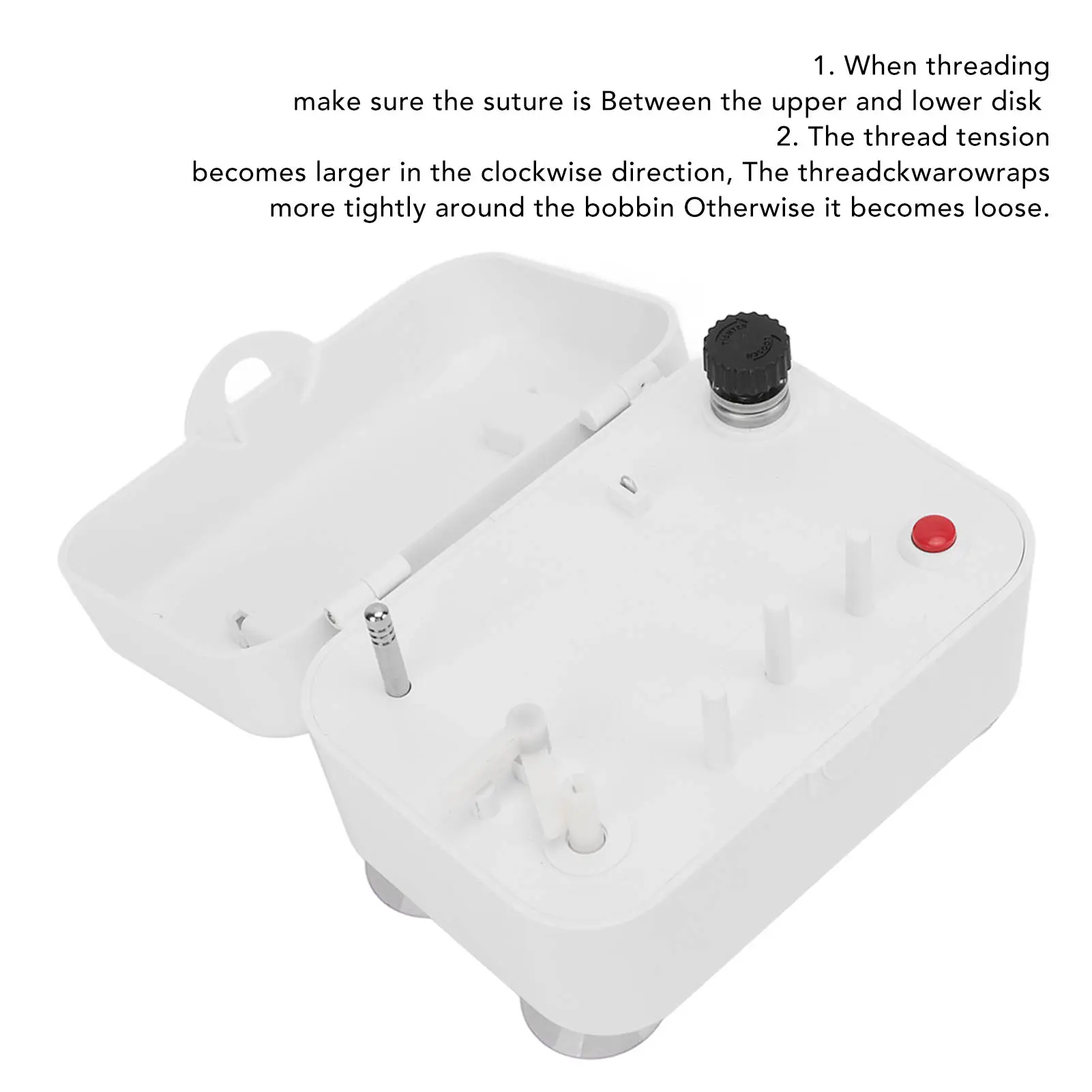 Bobbin Winder Portable White Household Industrial Electric Automatic Bobbin Winder Sewing Winding Tool Portable Bobbin Winder