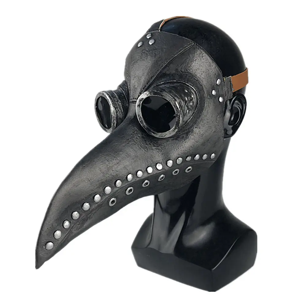 Plague Doctor Mask Plague Doctor Mask Birds Long Nose Beak Steampunk Mask Halloween Cosplay Costume Props