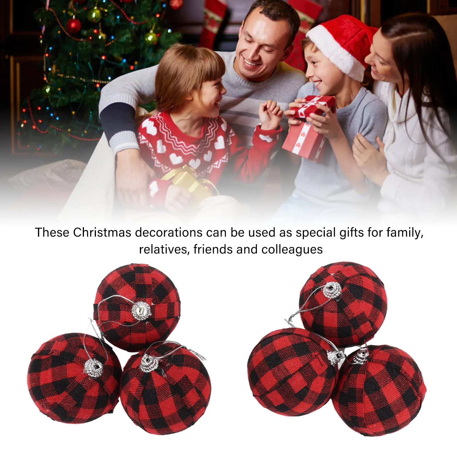 Christmas Tree Decoration Balls 70mm 2.76 Inch Christmas Ornaments Balls Christmas Tree Decoration Balls New Year's Decor