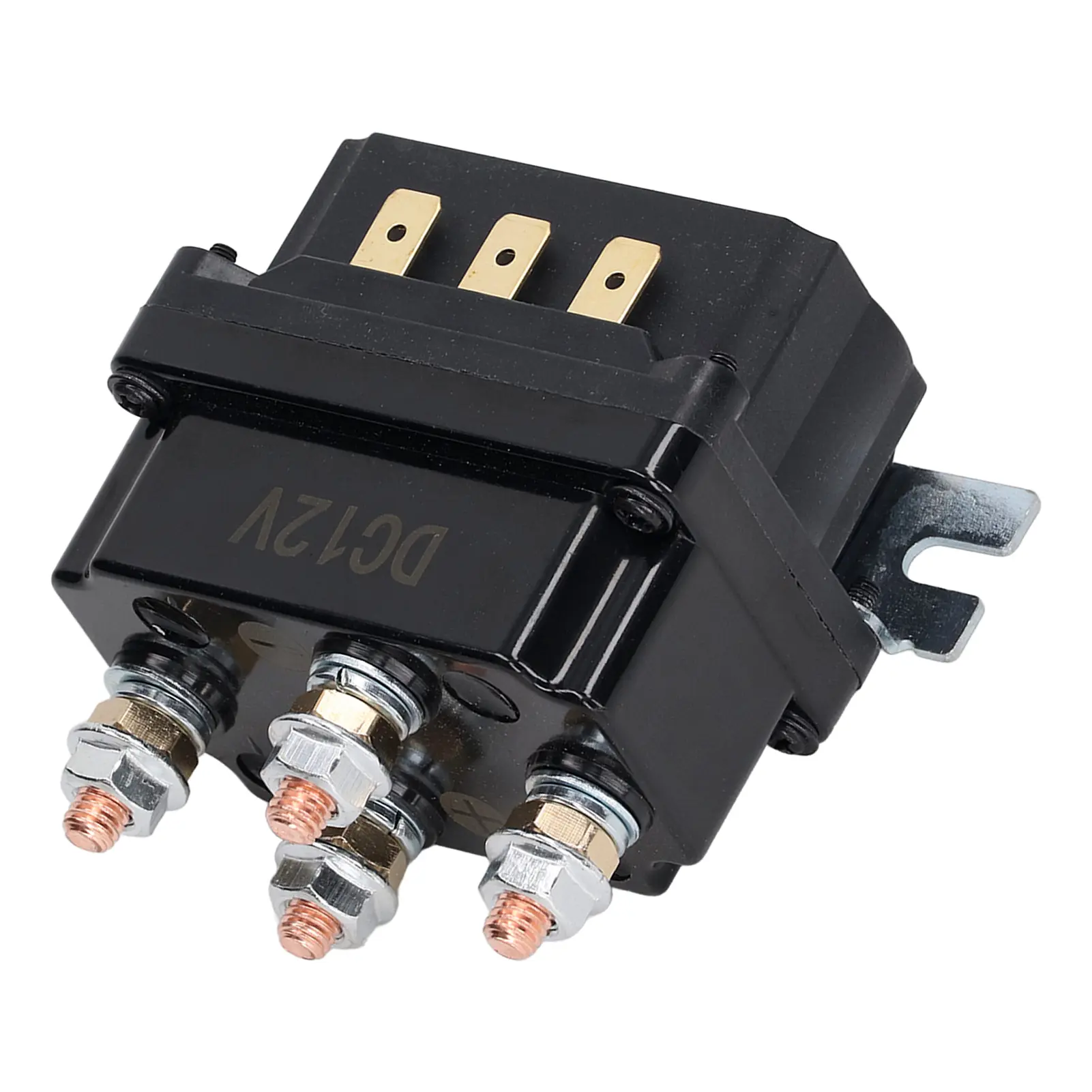 Electric Winch Relay 250A Brass Coil Stable Performance Winch Solenoid Relay Contactor for ATV 12V Electric Winch Relay Relay