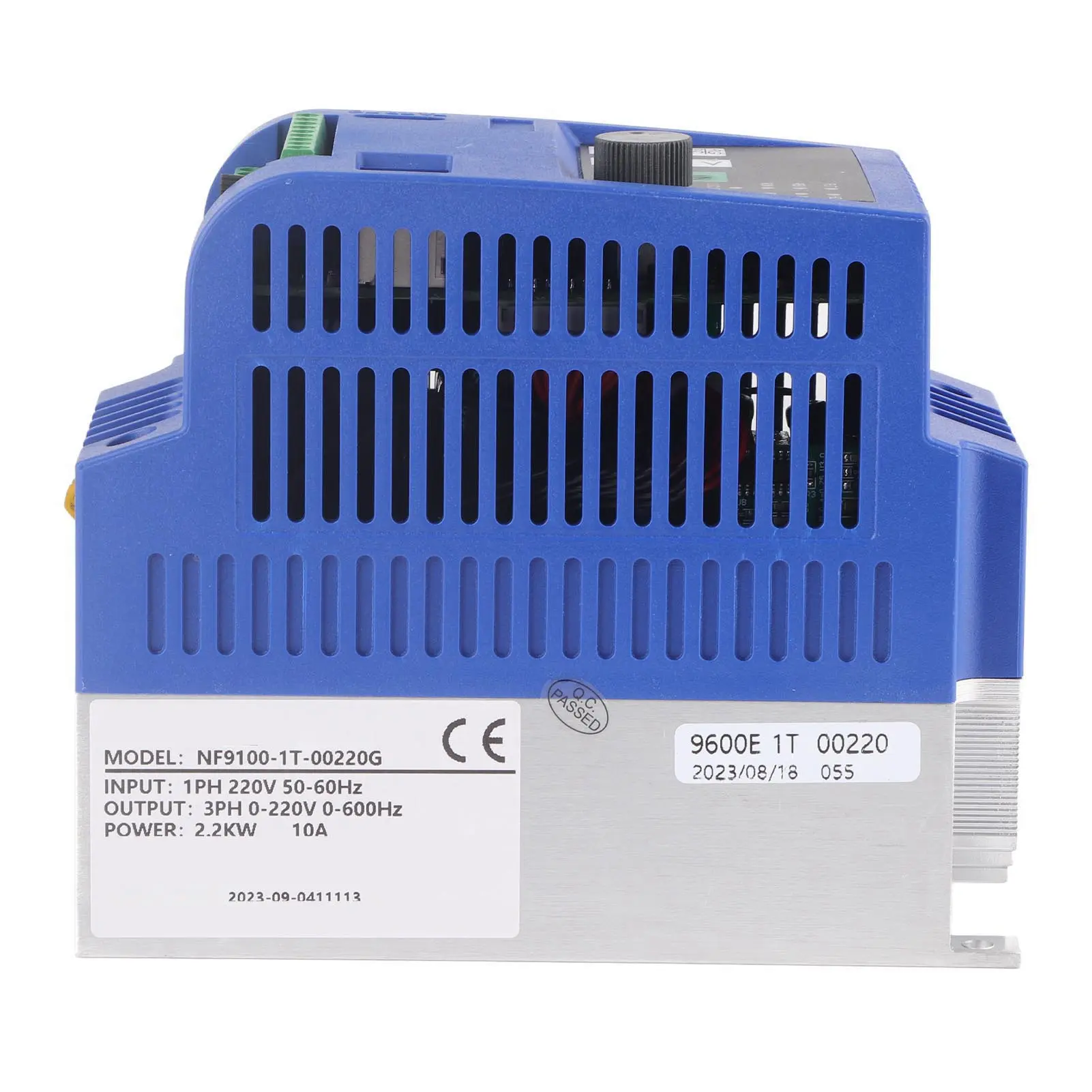 Automation Equipment Sensor Single Phase to 3 Phase Motor Drive VFD Frequency Speed Controller AC220V 2.2KW Textile Machinery