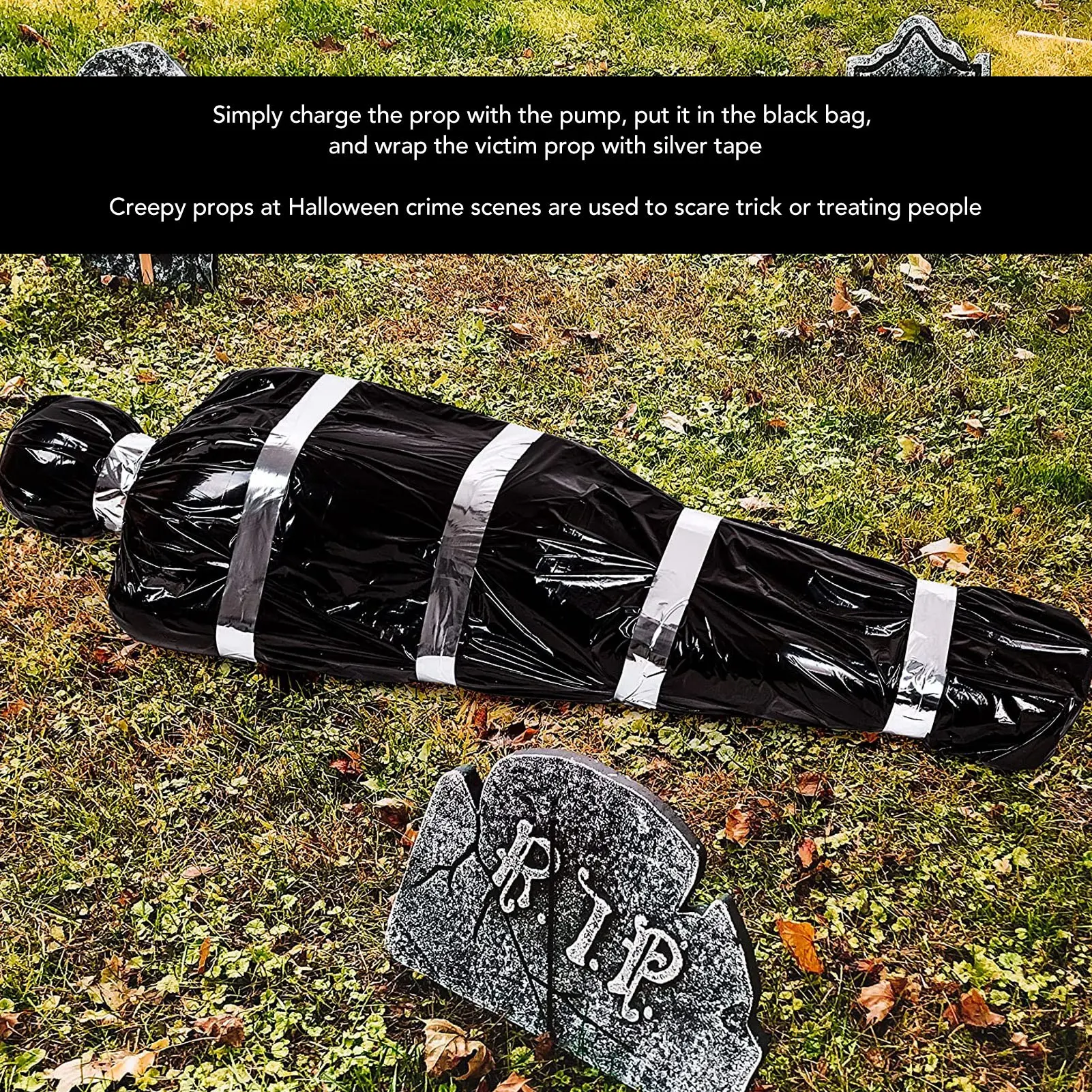 Halloween Corpse Decorations Set Halloween Decorations Dead Victim Props Hallowmas Outdoor Prop Creepy  Decor