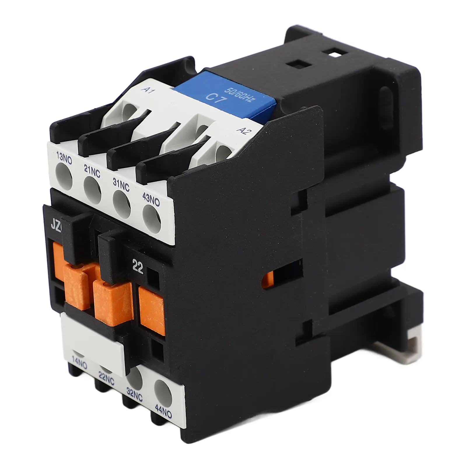 2 Poles AC Contactor 3 Phase 2NO 2NC Electric Contactor Intermediate Relay for Power Distribution 3 Phase AC Contactor
