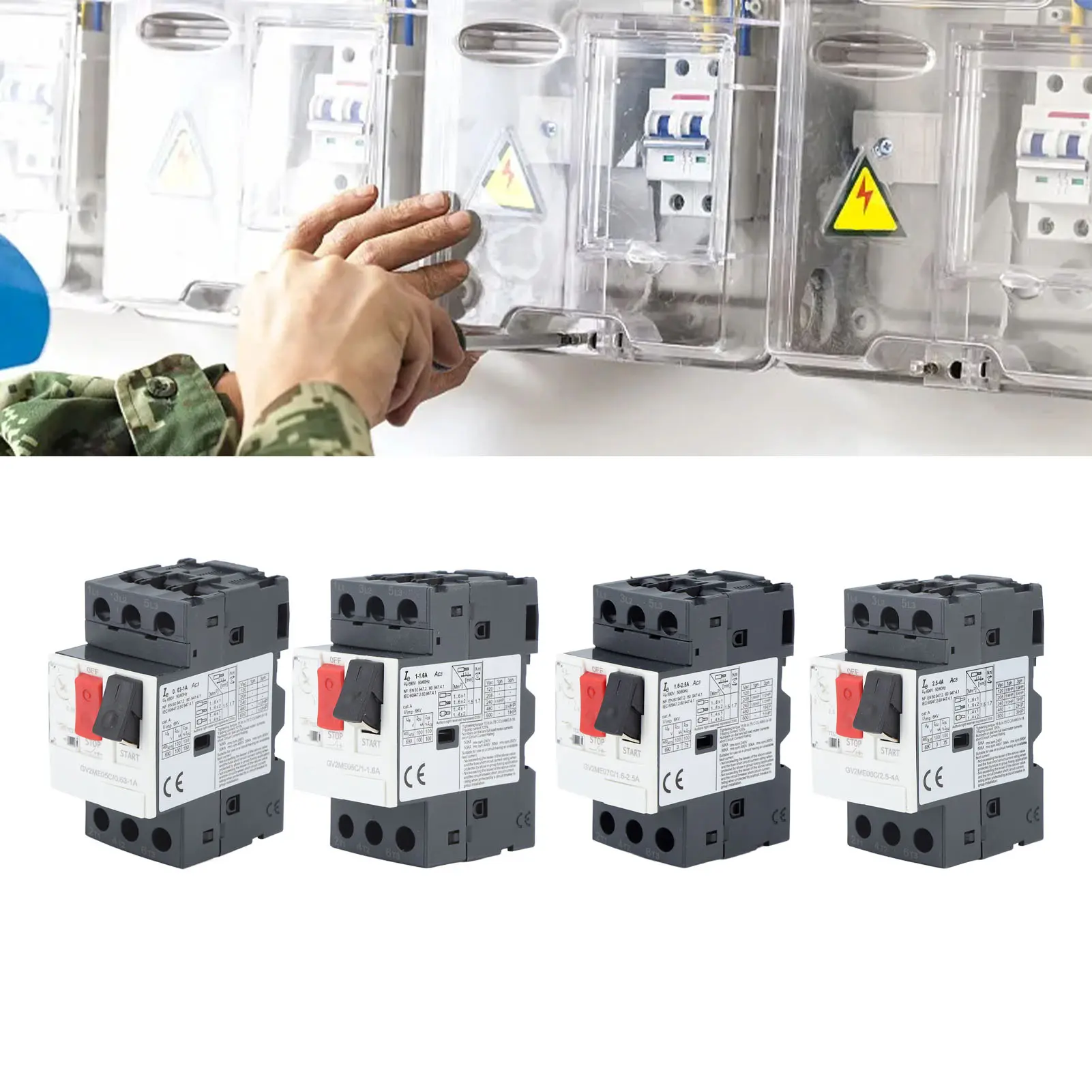 Motor Circuit Breaker Overload Short Circuit  Motor Starter   AC690V Motor Starter
