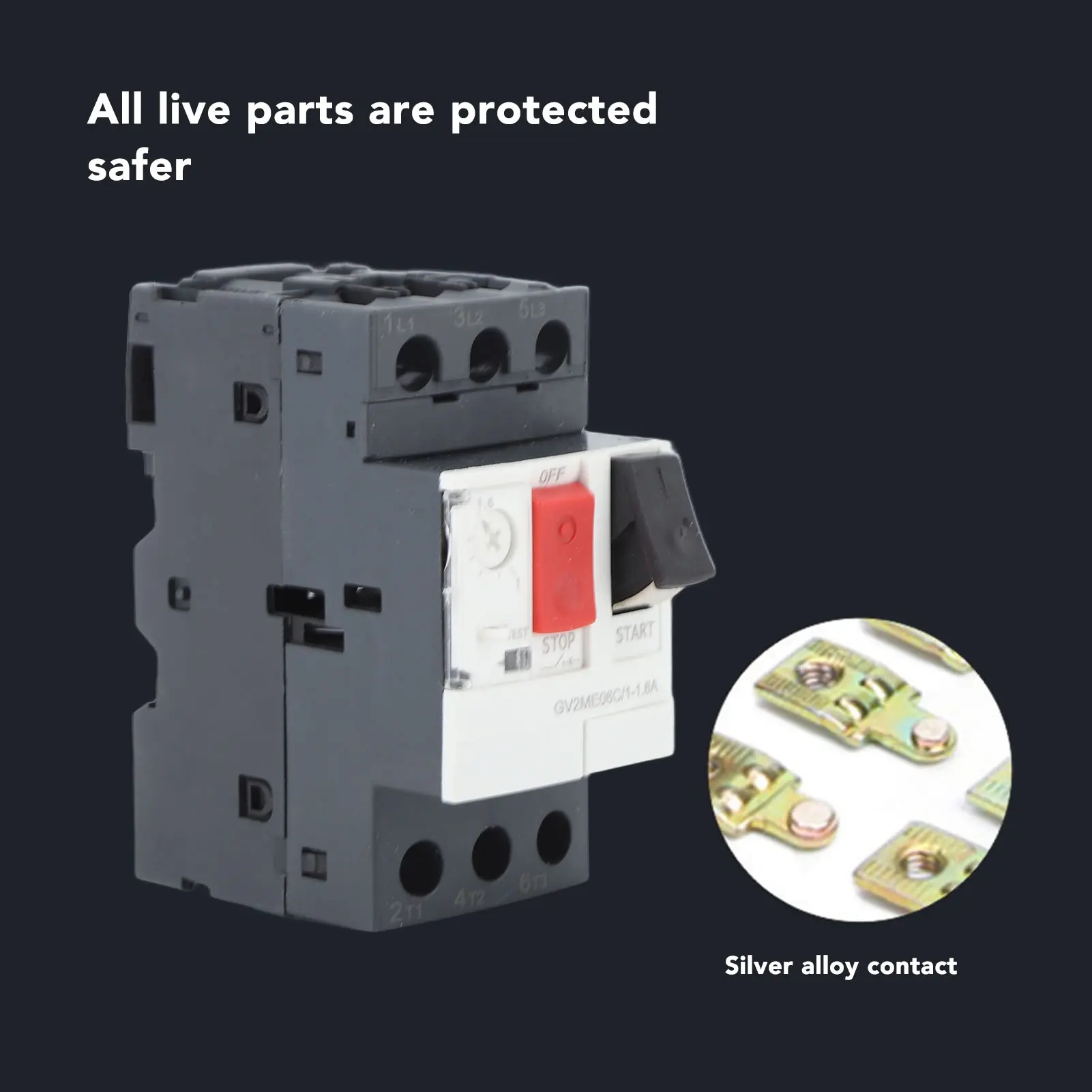 Motor Circuit Breaker Overload Short Circuit  Motor Starter   AC690V Motor Starter