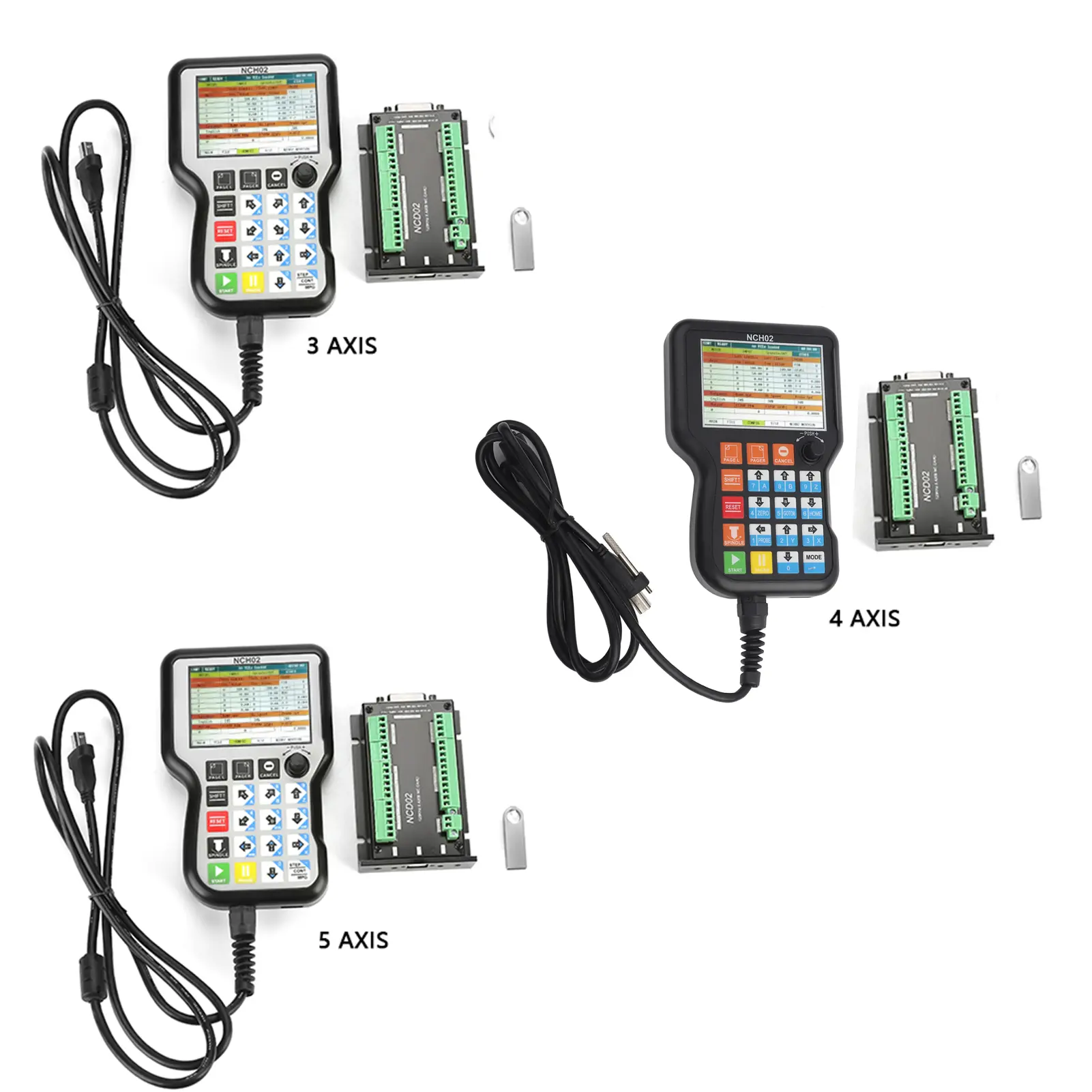 CNC Control Board CNC Control System Motion Controller System NC Card USB CNC Motion Control System  Controller Board NCH02