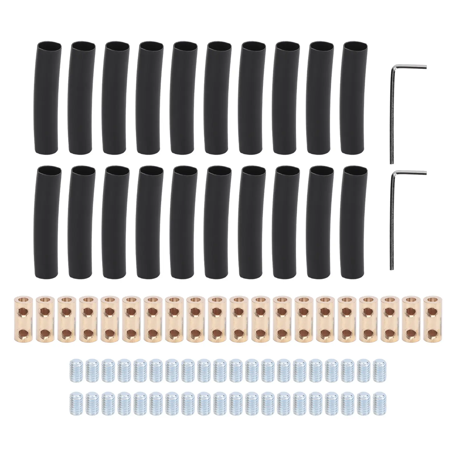 Splicing Quick Wiring Connection Terminal Copper Excellent Conductivity 10 Gauge Wire Connector Nut Kit 60A for Power Industry