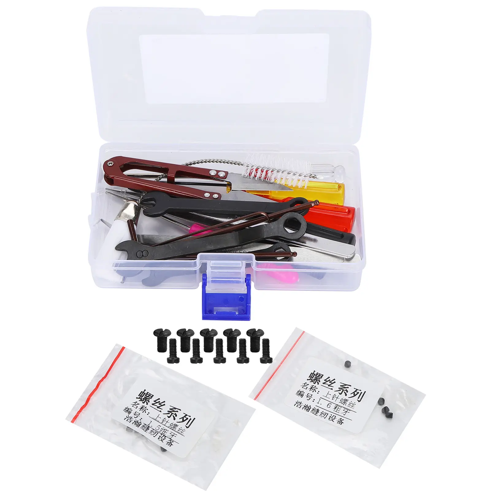 Overlock Sewing Machine Took Kit Flat‑Lock Machine Tool Lightweight Convenient Elastic for Screwdriver Set for Overedger Parts