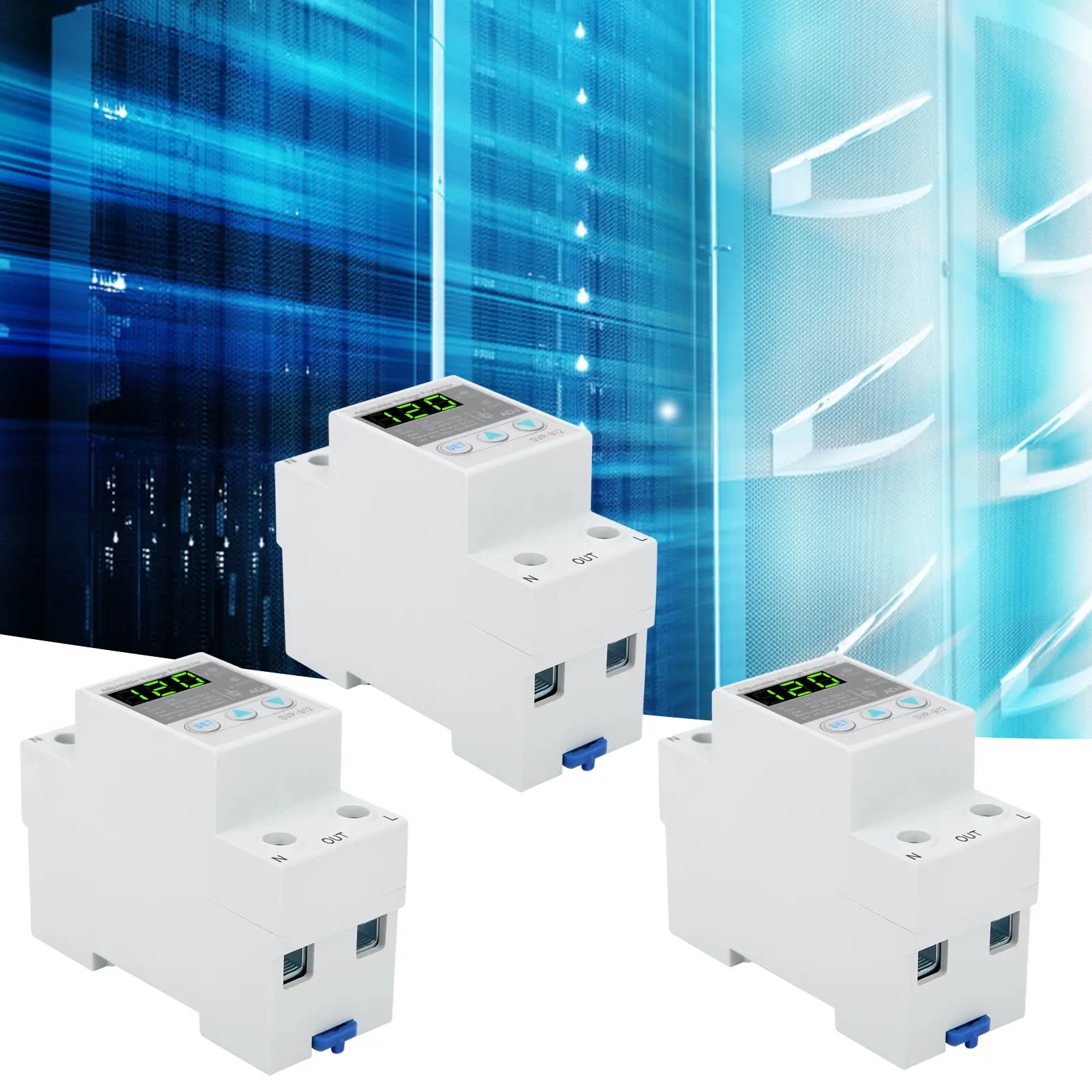 SVP912 120VAC Adjustable SelfRecovery Under Voltage Automatic Reset   Voltage Protector Voltage Self‑Recovery