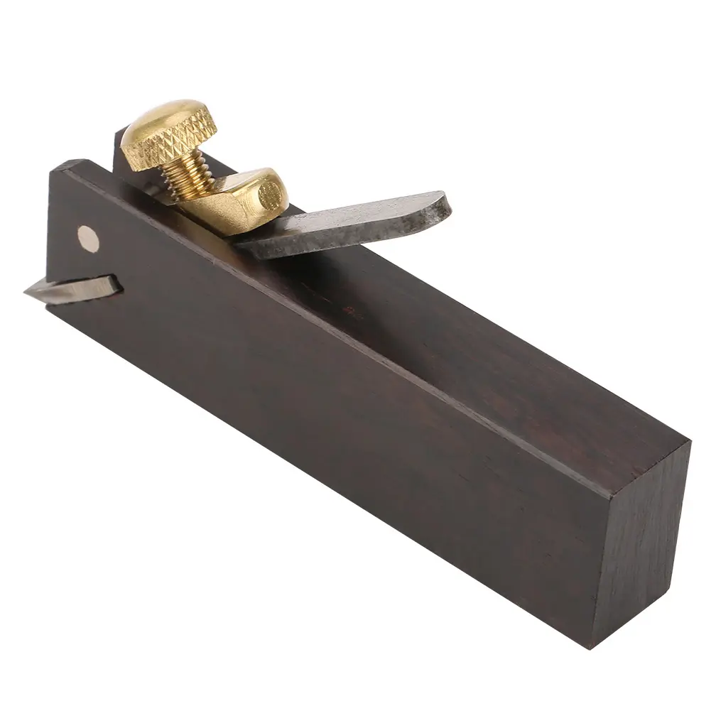 Ebony Plane Wood Cutting Tool Woodworking Plane Ebony Mini  Cable Line Woodworking Plane Carpenter Wood Cutting Tool