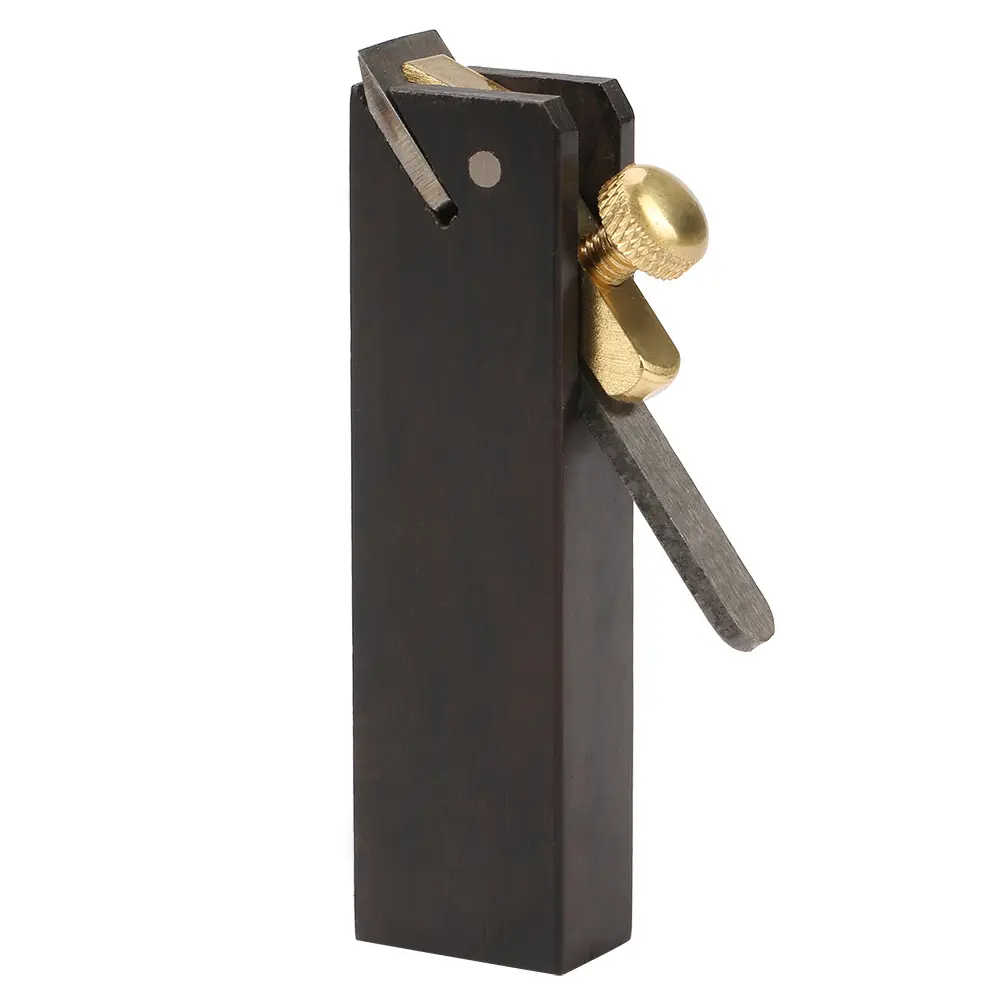 Ebony Plane Wood Cutting Tool Woodworking Plane Ebony Mini  Cable Line Woodworking Plane Carpenter Wood Cutting Tool
