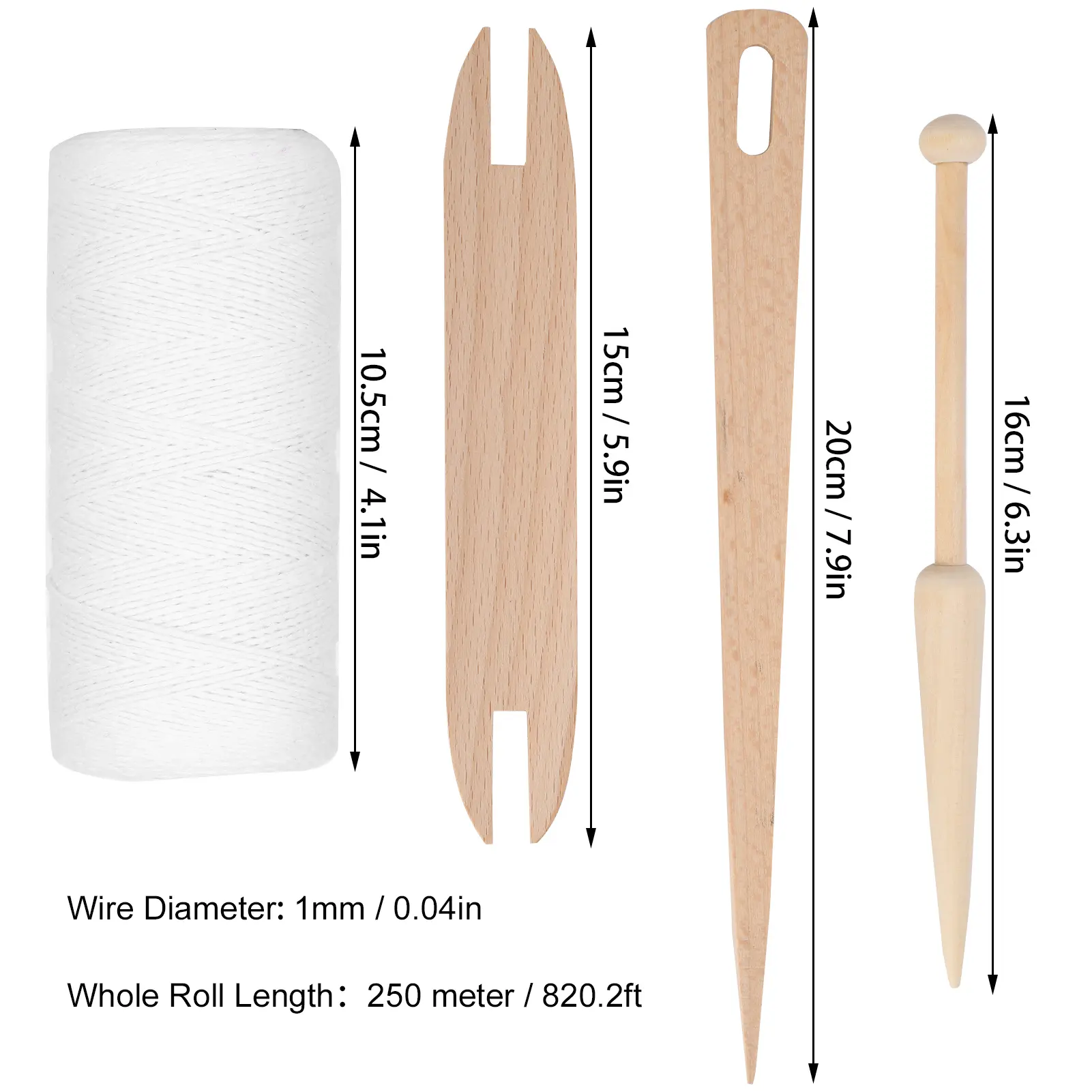 Cotton Warp Yarns  Warp Carpet Ribbon for Natural Cotton Weaving Yarns Webbing Blankets  Thread Pure Cotton