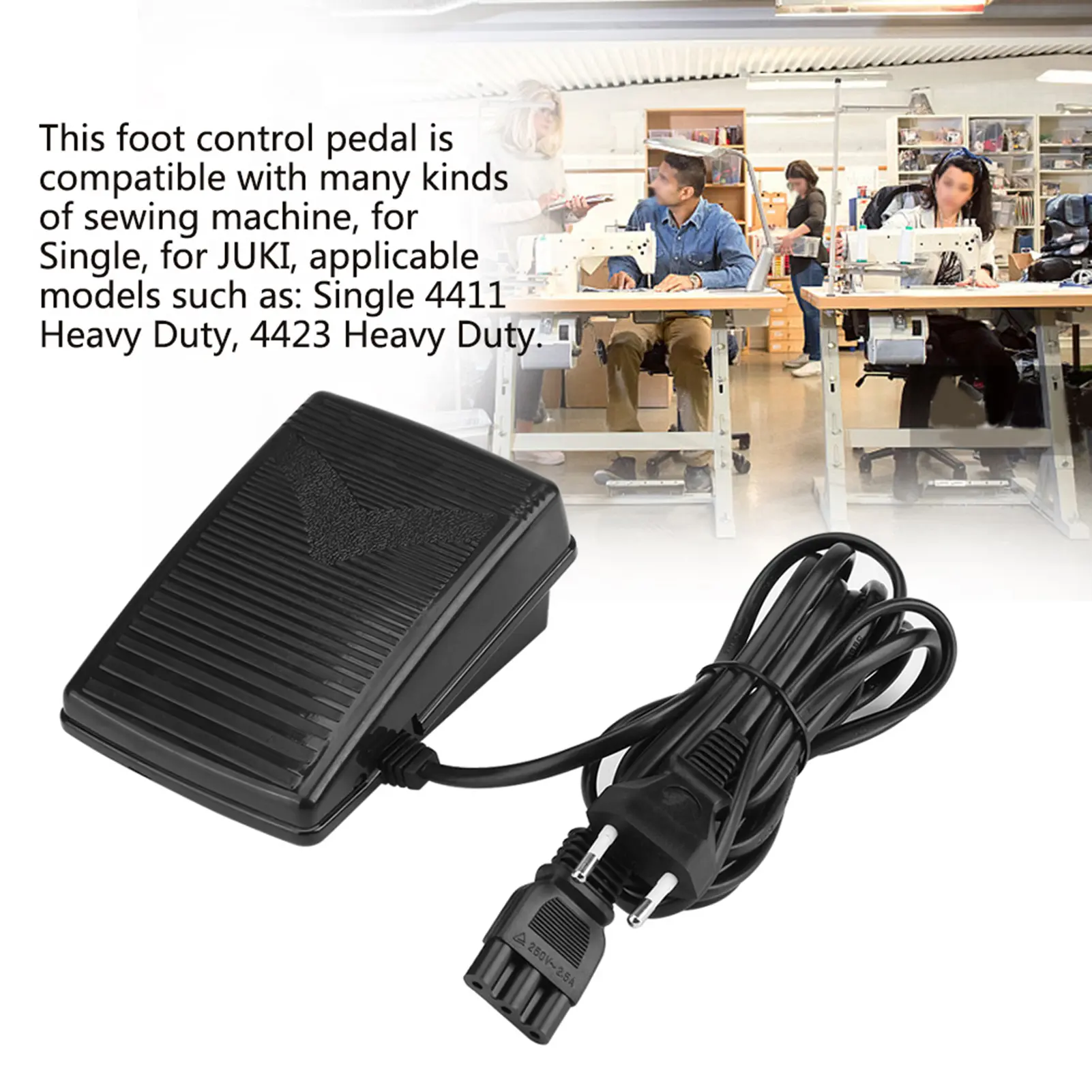 Foot Control Pedal Home Sewing Machine Foot Control Pedal With Power Cord Sewing Machine parts Sewing foot Pedal Pedal Control