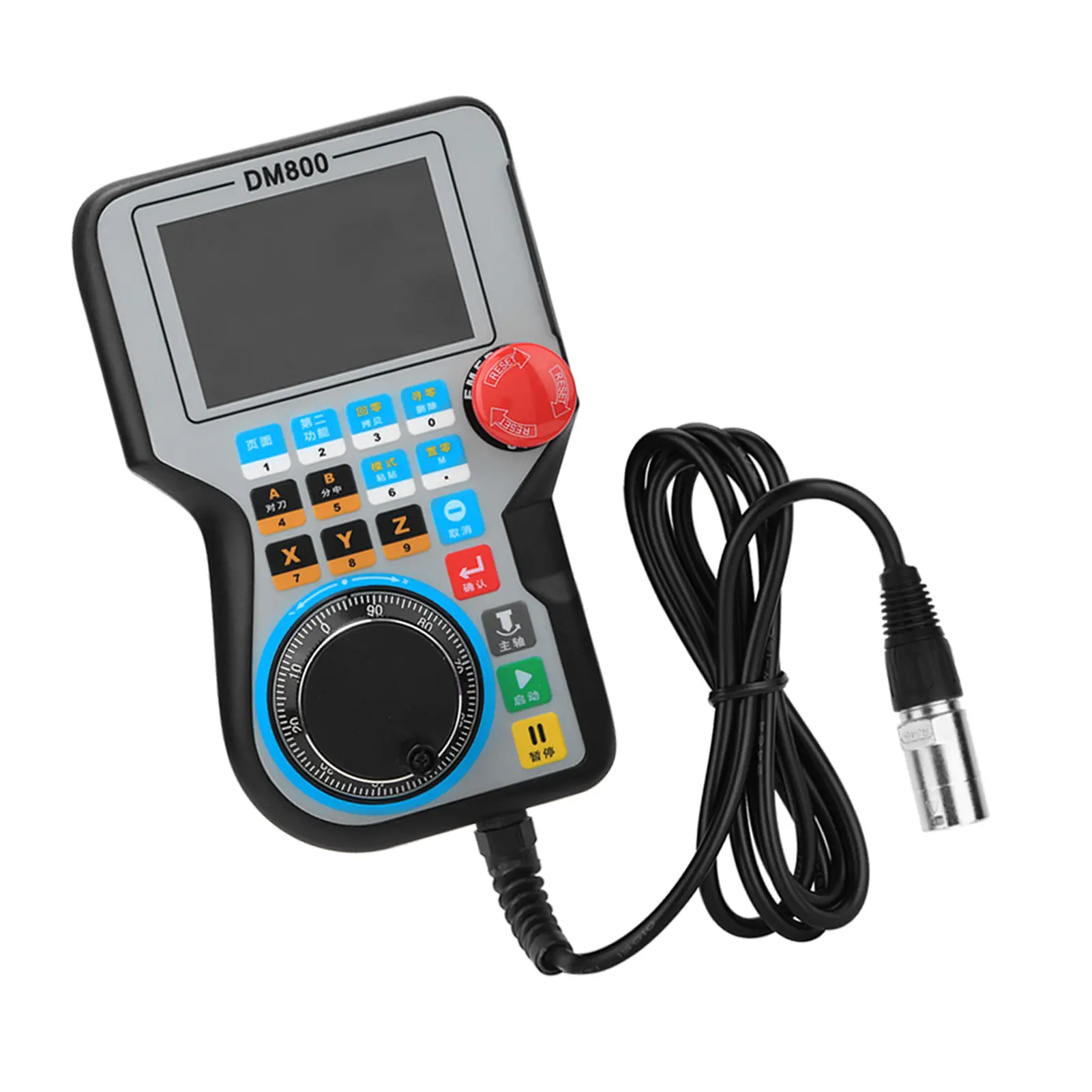 CNC Control System DM800 Handle Controller Motion Control Panel for 3-/4-/5- CNC Machine Industrial CNC Controller
