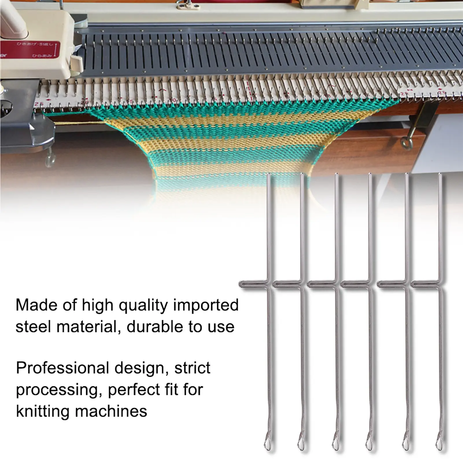 Sewing Tool Knitting Machine Needle Steel Knitting Machine Needle  Sewing Tool Accessories for SRP325/SRP50/SRP60/SRP60N