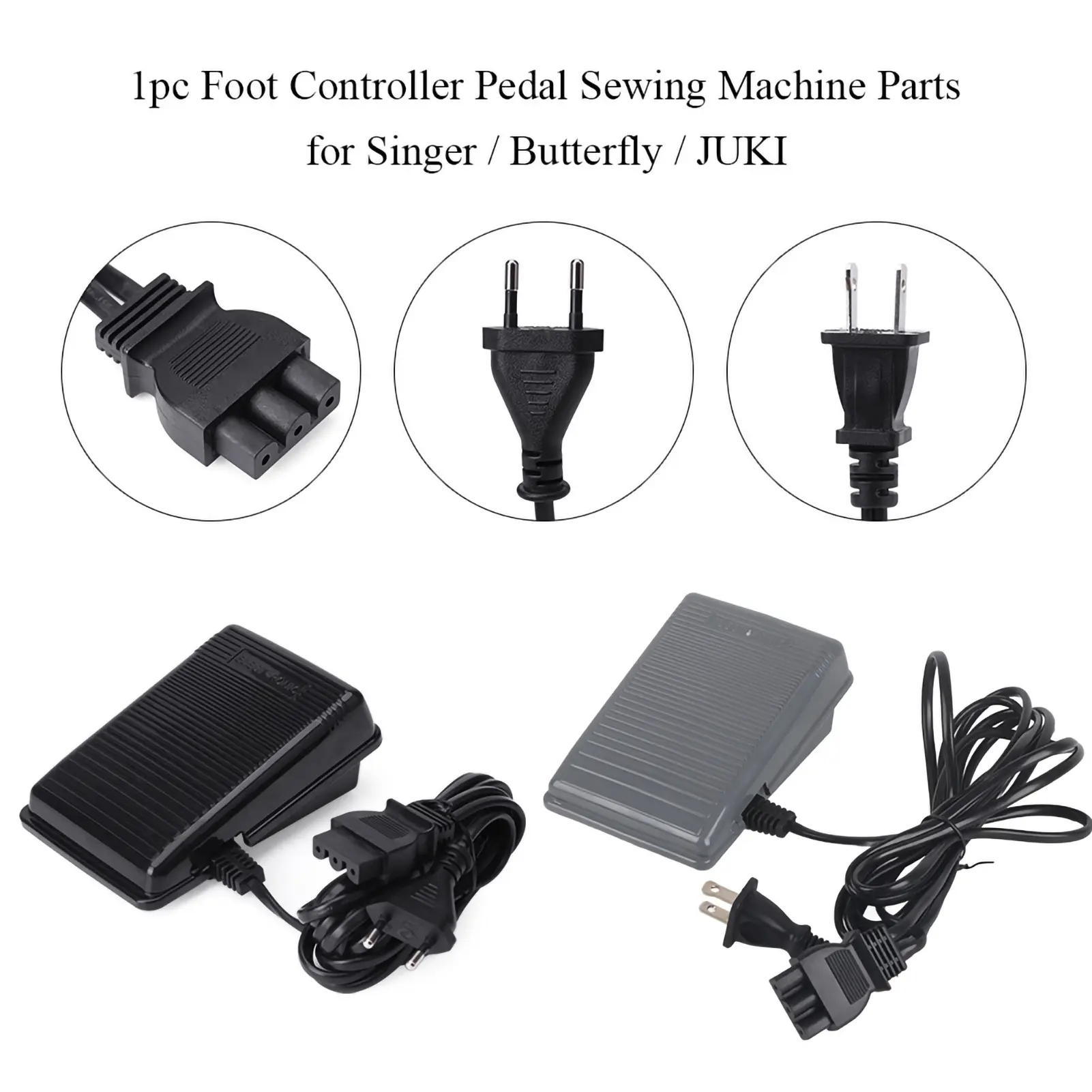 Foot Controller Pedal Sewing Machine Parts for Singer Foot Pedal for JUKI Foot Controller Pedal Sewing Foot Controller Pedal