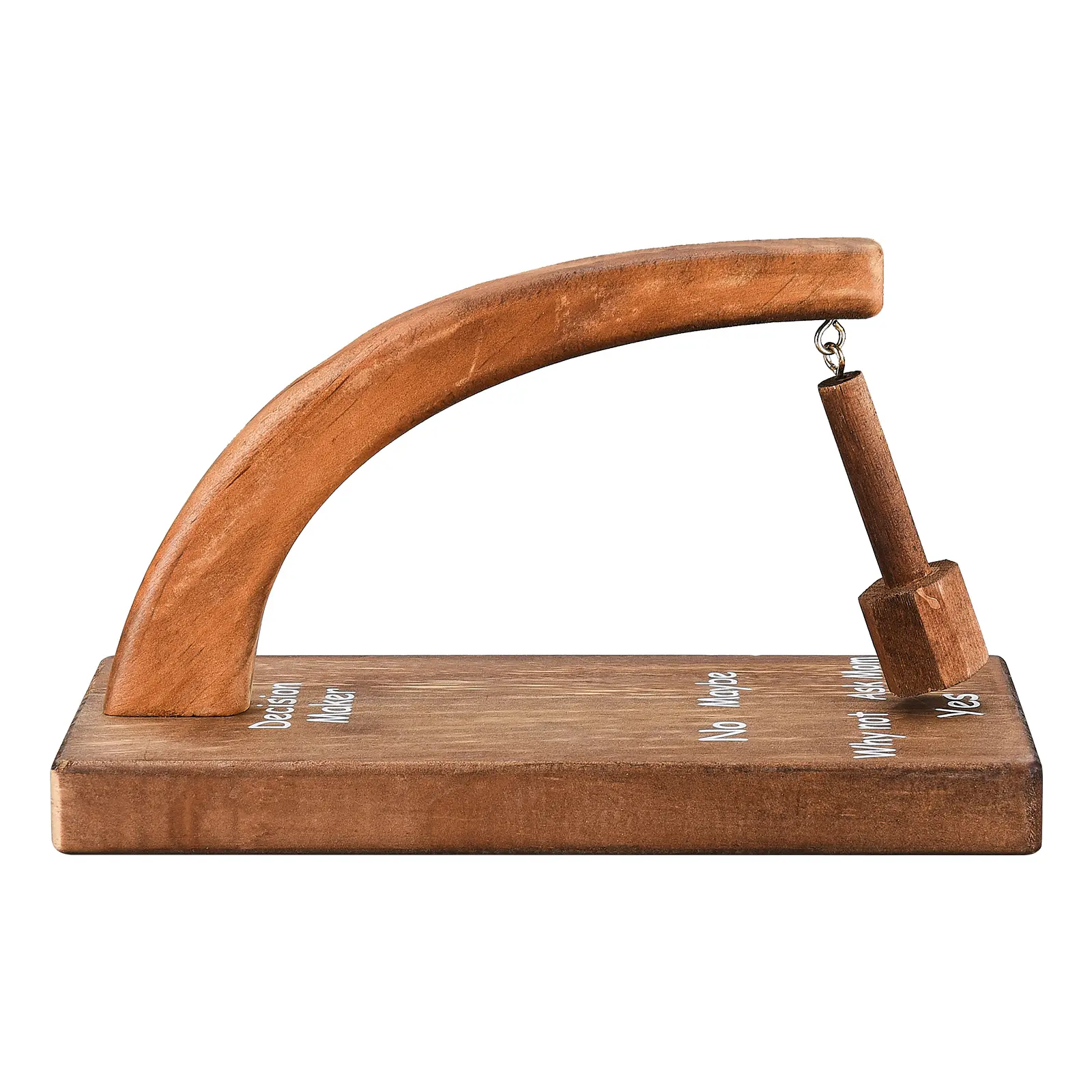 Decision Maker Creative Magnetic Decision Maker Swing The Pendulum Find Answers to Questions Perfect Prop for Handmade Wooden